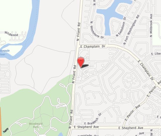 Location Map: 9447 N Fort Fresno, CA 93730